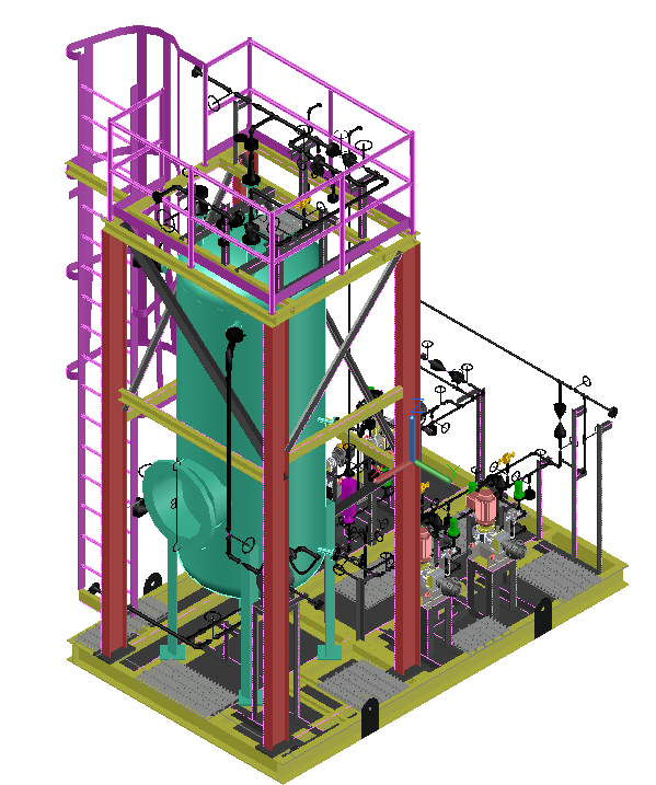 Skid design engineering image from Tectorq presentation